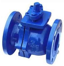 Hot Sale Din Pn16 Cast Iron Flanged Ball Valve